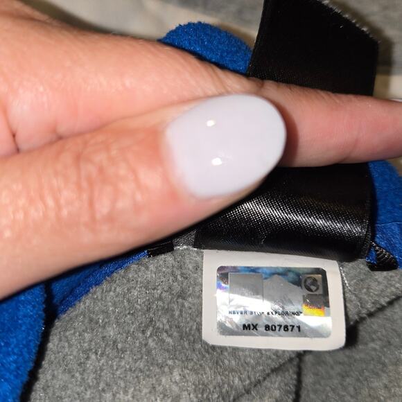 The North Face mens XL Half Zip Gray Fleece Mock Neck Pullover - Picture 5 of 5